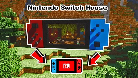 Minecraft: Starter House 🏠 Nintendo switch inspired (EASY)