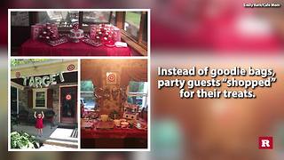 Mom throws her 3-year-old a Target themed Birthday party | Rare News