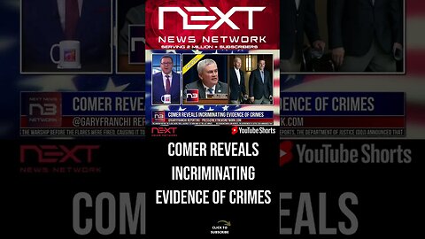 Comer Reveals INCRIMINATING Evidence of Crimes #shorts