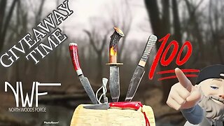 North Woods Forge Knifes - And a giveaway