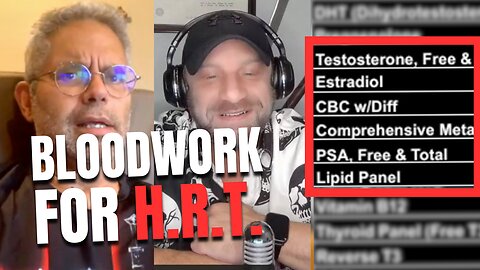 THE Bloodwork Panel for H.R.T. & Bodybuilders || GUEST SERIES w/ Dr. Eric Serrano