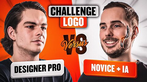 Création de Logo : Designer Pro VS Novice + IA