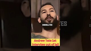Andrew Tate 1st Interview out of jail! #andrewtate #tatespeech #tatebrothers #shorts #shortsvideo