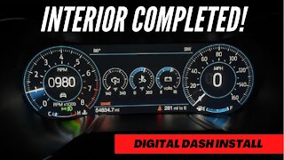 S550 Mustang Digital Dash Install ***INTERIOR COMPLETED!***