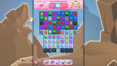 Candy Crush Level 4596 Talkthrough, 22 Moves 0 Boosters, Introduction to Crystal Candies!