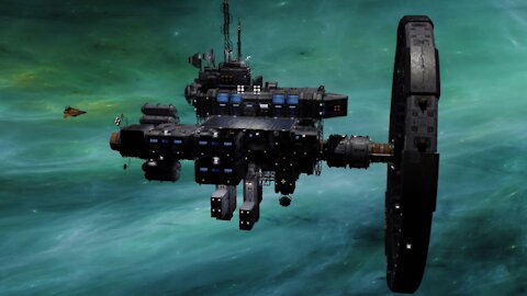 Shuttle Tydirium Lands At Space Station Solaris - Raw Feed