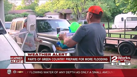 Parts of Green Country prepare for more flooding
