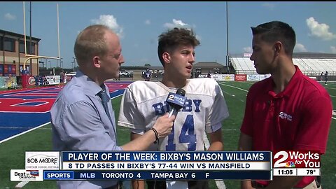 FNL Player of the Week: Bixby's Mason Williams