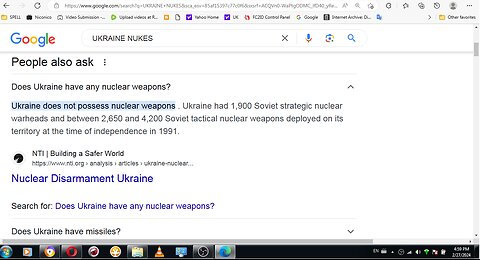 The one who disarmed Ukraine from nuclear arsenal was CIA and MI5 beginning 1983