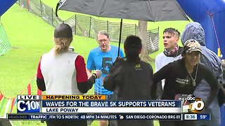 Waves for the brave 5K supports veterans