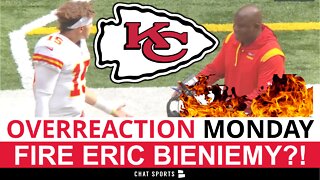 Chiefs Overreaction Monday: FIRE Eric Bieniemy? Skyy Moore NFL Draft Bust? Matt Ammendola Cut