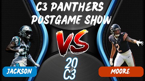 Carolina Panthers at Chicago Bears | C3 Panthers Post Game