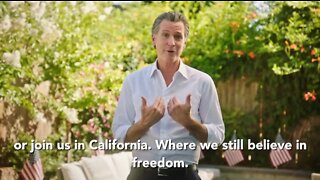 Gov Newsom Claims Freedom Is Under Attack In Florida, Not California