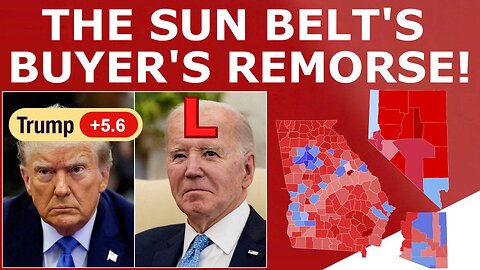 Donald Trump Is CRUSHING IT in the Sun Belt!