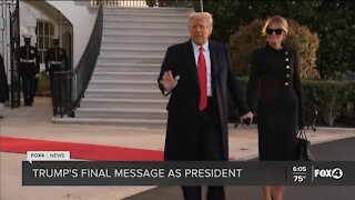 Trump leaves for Florida ahead of Biden Inauguration