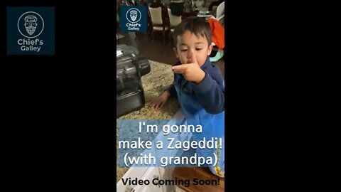 Zane's going to make Zageddi with Grandpa. Keep your eyes peeled. :)