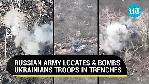 'Death Zone'! Russia Hunts And Kills Ukrainian Troops Attacking From Trenches | Watch