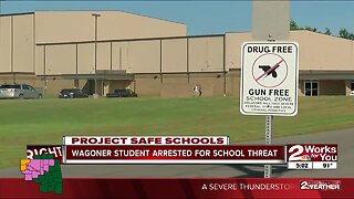 Wagoner student arrested for school threat