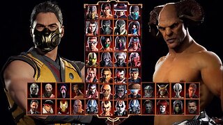 Scorpion MK1 New Era Vs Motaro - Mortal Kombat 9 Mod