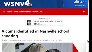 🟨 {news of serious gun violence} 田納西州納什維爾小學槍擊案——7 人死亡，其中包括 3 名 9 歲兒童