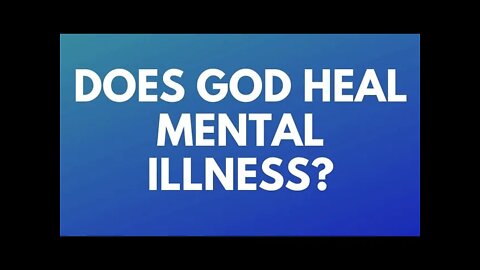 Exposing Deliverance From Mental Illness Testimonies As False Part 5