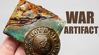 WWI German Buckle Restoration. M1895 Prussian Soldier Buckle