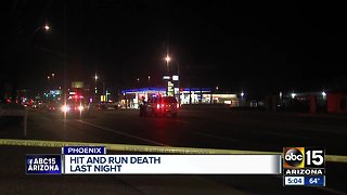 Pedestrian dies of his injuries after hit-and-run in Phoenix