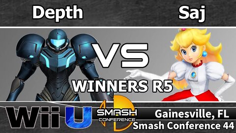 Depth (Samus) vs. Saj (Peach) - SSB4 Winners R5 - SC44