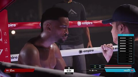 Undisputed Online Gameplay Nigel Benn vs Carl Froch