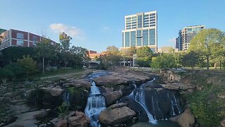 Greenville, South Carolina | Liberty Bridge at Falls Park on the Reedy