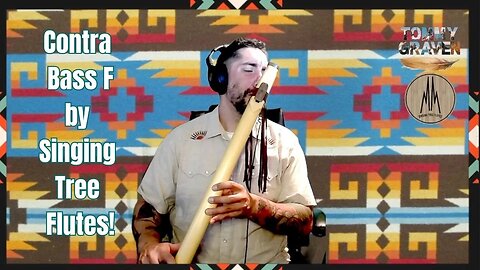 Contra Bass F Native American Flute By Singing Tree Flutes