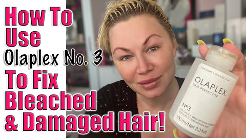 How to Use Olaplex 3 to Fix Bleached & Damaged Hair | Code Jessica10 saves you $ at All Vendors