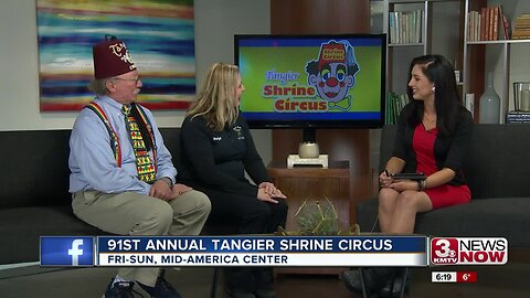 91st annual Tangier Shrine Circus in town