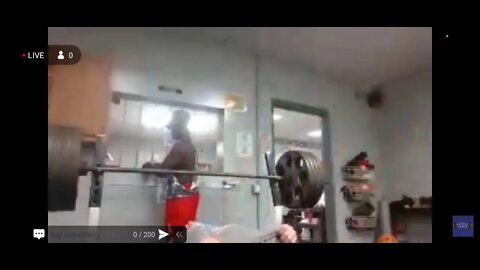 405lbs Raw bench, Crazy old 😜 man, From a new app recording