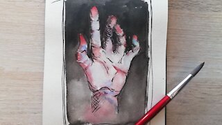 Draw With Me - Watercolour Hand // Episode 61