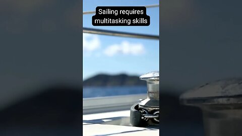 Marine Mutitasking #sailing #norfolk #broads