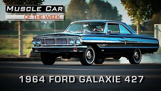 Muscle Car Of The Week Video Episode #190: 1964 Ford Galaxie 500 427 4-Speed R-Code V8TV