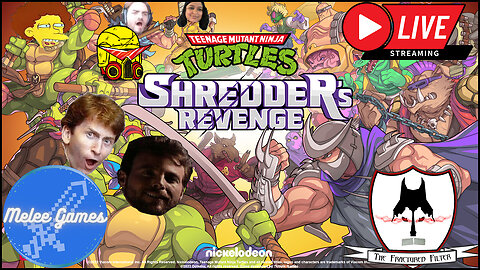 Fractured Filter Joins w/MeleeGames & Others for TMNT: Shredders Revenge! #tmnt #shreddersrevenge