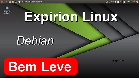 Expirion Linux Debian Stable. Versão leve do Debian para Pcs Modestos