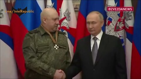 🇷🇺🇷🇺 Putin awards General “Armagedon” Surovikin with the Order of St. GeorgeThe Order of St. George