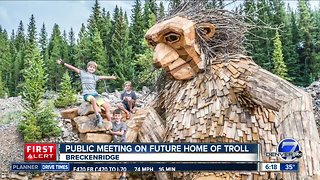 Public meeting on the future of Breckenridge's troll