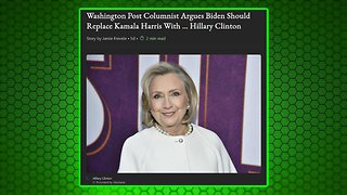 WAPO: Replace Kamala Harris with Hillary Clinton