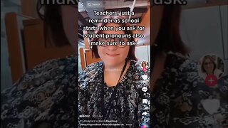 NON BINARY Woke Teacher TELLS KIDS TO HIDE FROM THEIR PARENTS