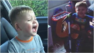 Mini Ed Sheeran: bimbo canta le sue canzoni