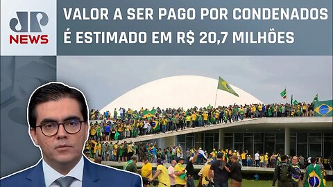 AGU pede condenação de financiadores de ataques em Brasília; Vilela analisa