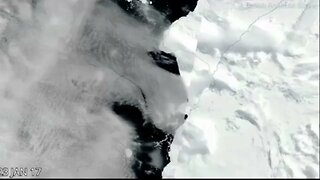 Massive icebergs have broken off Antarctica's Brunt Ice Shelf #iceberg #antarctica