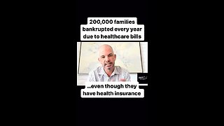 Bankrupt with health insurance!