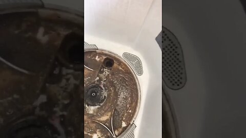 🤮 🥵You will be shocked to see how dirty the washing machine can be from inside