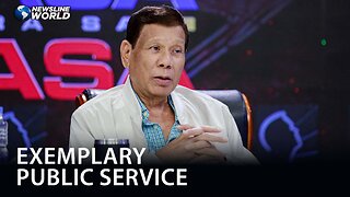 Pastor Apollo C. Quiboloy commends former Pres. Duterte's life and political principles