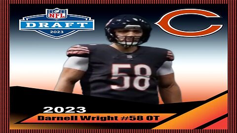 Madden 23 Darnell Wright NFL Draft 23 Creation